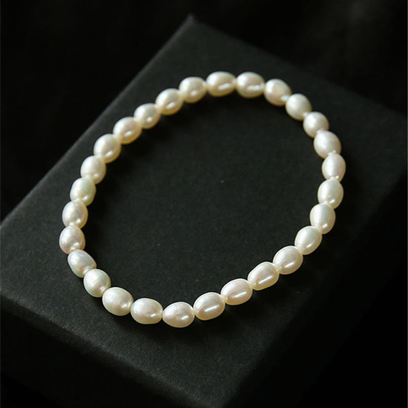 Fortune Jewel Natural Pearl Healing Beaded Bracelet