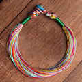 Fortune Jewel Tibetan Handmade Five Colorful Thread Dragon Boat Festival Protection Adult Child String Bracelet