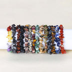 Natural Irregular Shape Crystal Stone Warmth Soothing Bracelet