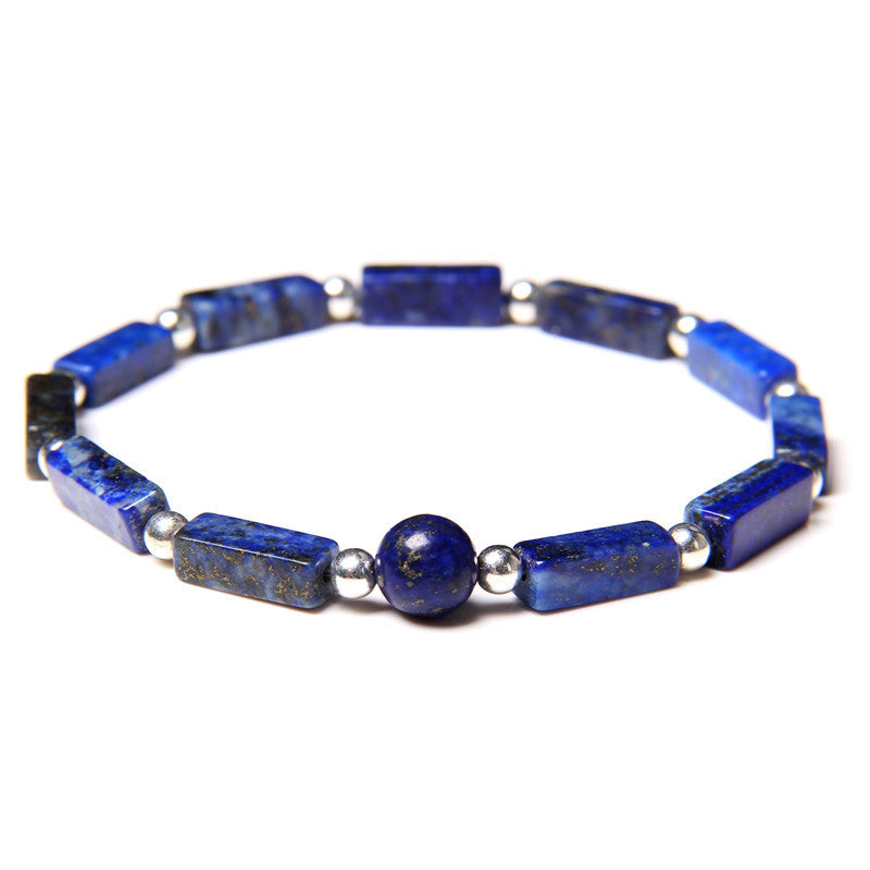 Fortune Jewel Natural Crystal Amethyst Tiger Eye Spiritual Balance Bracelet