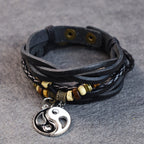 Yin Yang Pendant Couple Balance Bracelet Fortune Jewel