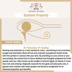 Fortune Jewel Eye Of Horus Protection Copper Cuff Bracelet Bangle