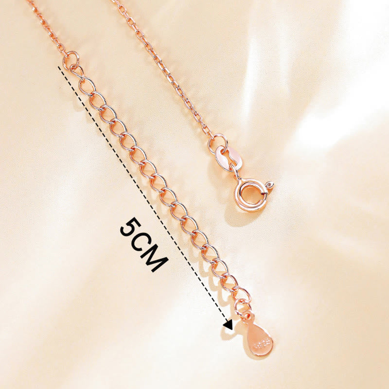 Fortune Jewel 925 Sterling Silver Koi Fish Luck Zircon Prosperity Necklace Pendant