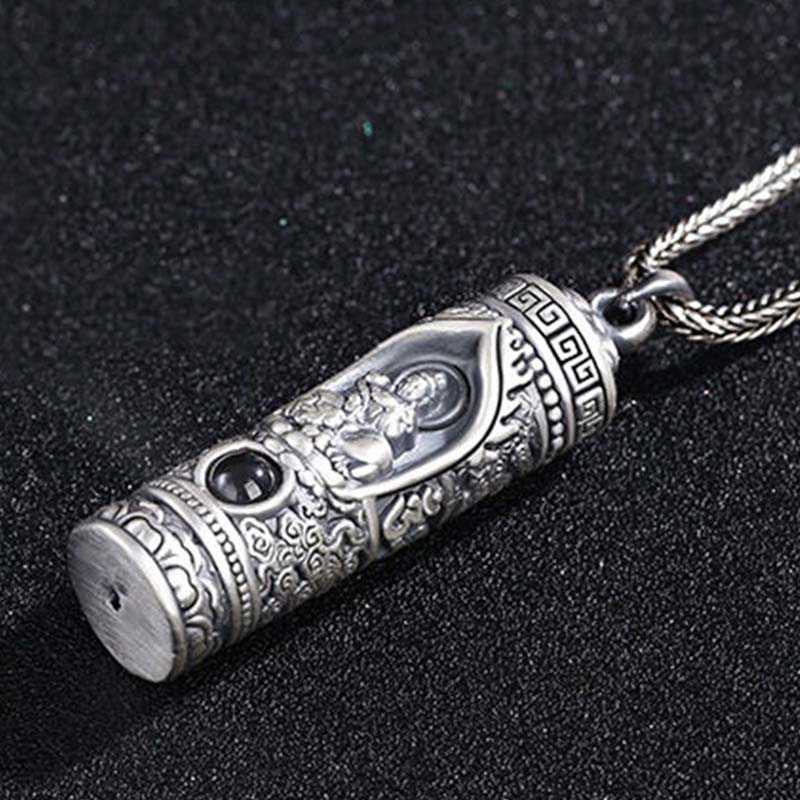 Fortune Jewel Chinese Zodiac Natal Buddha Projection Prosperity Necklace Pendant Fortune Jewel