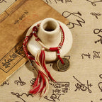 Fortune Jewel Mountain Ghosts Spend Money Wealth Prosperity Handmade Braided Bracelet