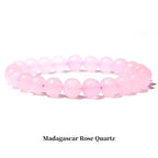 Fortune Jewel "All the Best for Love and Harmony" Stone Quartz Bracelet Includes Gift Message Card Fortune Jewel