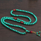 Fortune Jewel Tibetan Turquoise Healing Mala Bracelet
