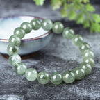 Fortune Jewel Natural Green Crystal Blessing Wealth Bracelet