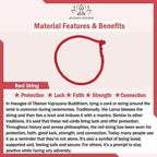 Fortune Jewel Plaited Peach Pit Red String Strength Adjustable Cats Dogs Pet Collar