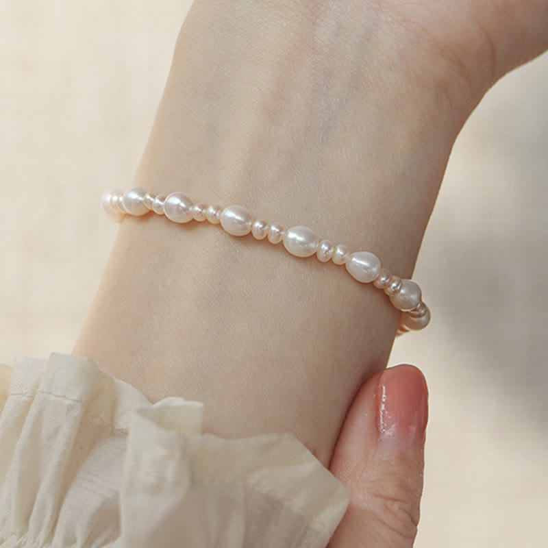 Fortune Jewel Natural Flower Pearl Sincerity Bead Bracelet