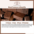 Fortune Jewel Tibetan Om Mani Padme Hum Dzi Bead Wenge Wood Necklace Pendant