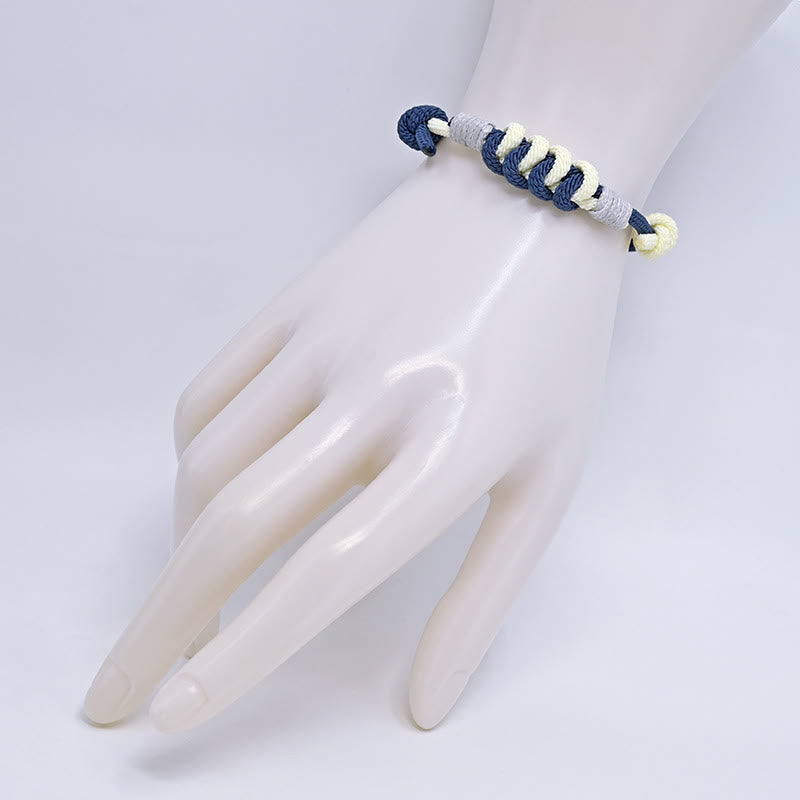 Fortune Jewel Simple Design King Kong Knot Strength Braid String Bracelet