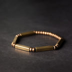 Fortune Jewel Tibetan Simple Design Copper Wealth Luck Bracelet