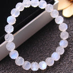 Fortune Jewel Natural Moonstone Lotus Love Bracelet