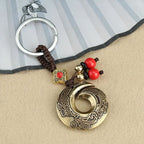 Fortune Jewel Good Luck Fortune Copper Wealth Key Chain