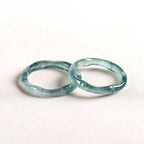 Fortune Jewel Natural Jade Bamboo Prosperity Abundance Ring