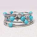 Fortune Jewel Tibetan Turquoise Balance Bracelet