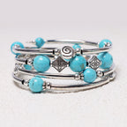 Fortune Jewel Tibetan Turquoise Balance Bracelet