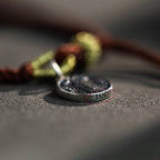 Fortune Jewel Handmade 925 Sterling Silver Five Directions Gods of Wealth Luck Protection String Braid Bracelet