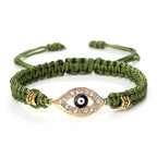 Fortune Jewel Evil Eye Keep Away Evil Spirits String Bracelet