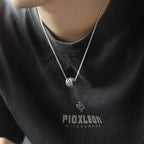Fortune Jewel PiXiu Luck Wealth Rotatable Necklace Pendant