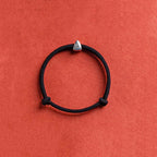 Fortune Jewel 925 Sterling Silver Fu Character Blessing Handmade Braided Bracelet