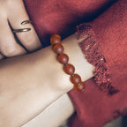 Fortune Jewel Tibetan Red Agate Green Agate Copper Confidence Fortune Bracelet