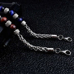 Fortune Jewel Black Onyx Tiger Eye Bead Courage Bracelet