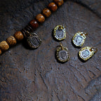 Fortune Jewel Tibetan Bodhi Seed Amber Dzi Bead Agate Zakiram Goddess of Wealth Beads Triple Wrap Bracelet