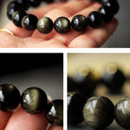 Fortune Jewel Chinese Zodiac Natal Buddha Obsidian Purification Bracelet
