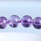 Fortune Jewel Natural Amethyst Crystal Hetian Jade Healing Charm Bracelet