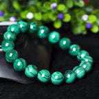 Fortune Jewel Natural Malachite Protection Calmness Bracelet