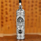 Fortune Jewel Chinese Zodiac Natal Buddha Projection Prosperity Necklace Pendant Fortune Jewel