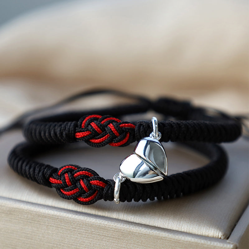 Fortune Jewel 2Pcs Tibetan Luck Chinese Knot Protection String Bracelet
