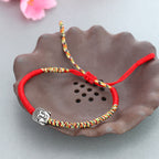 Fortune Jewel Handmade Colorful King Kong Knot Buddha Serenity String Bracelet