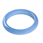 Fortune Jewel Blue Chalcedony Emotional Balance Bracelet Bangle