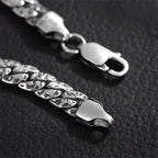 Fortune Jewel Simple Dotted Texture Design Copper Luck Buckle Bracelet
