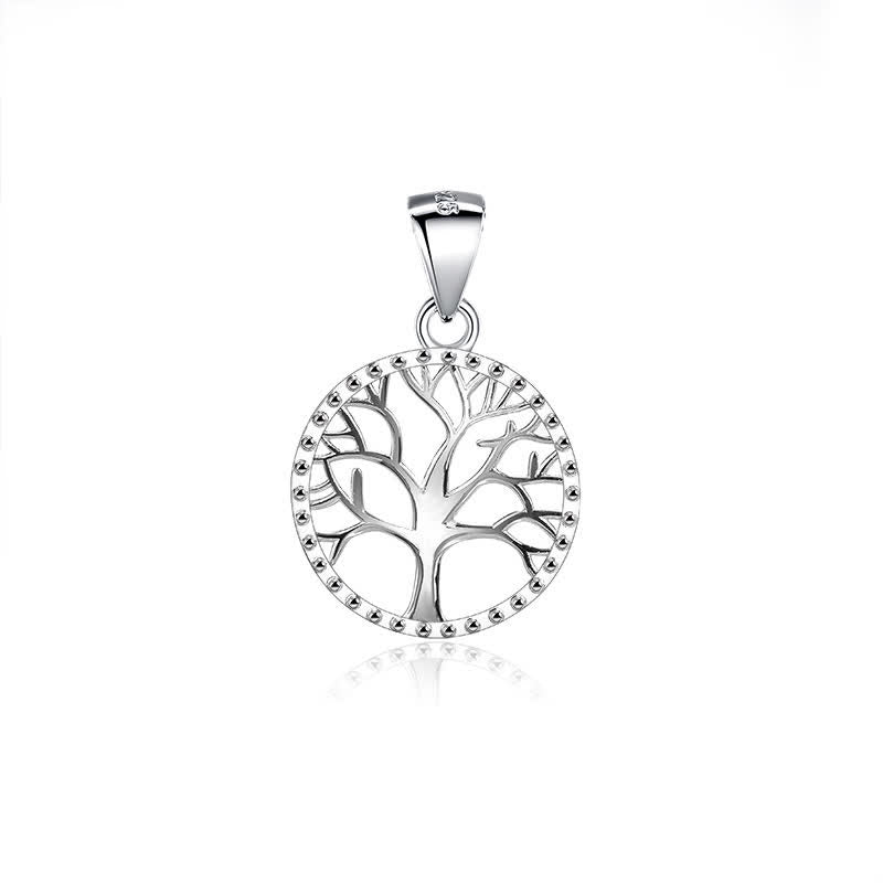 Fortune Jewel The Tree of Life 925 Sterling Silver Creation Necklace Pendant