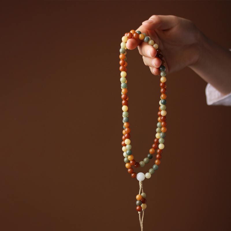 Fortune Jewel Bodhi Seed Mala Harmony Wisdom Bracelet