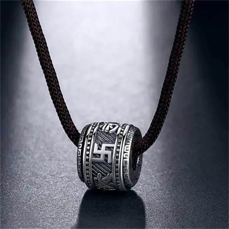 Fortune Jewel Tibet Om Mani Padme Hum Protection Necklace Pendant
