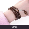 Fortune Jewel 108 Mala Beads Rosewood Jade Calm Bracelet