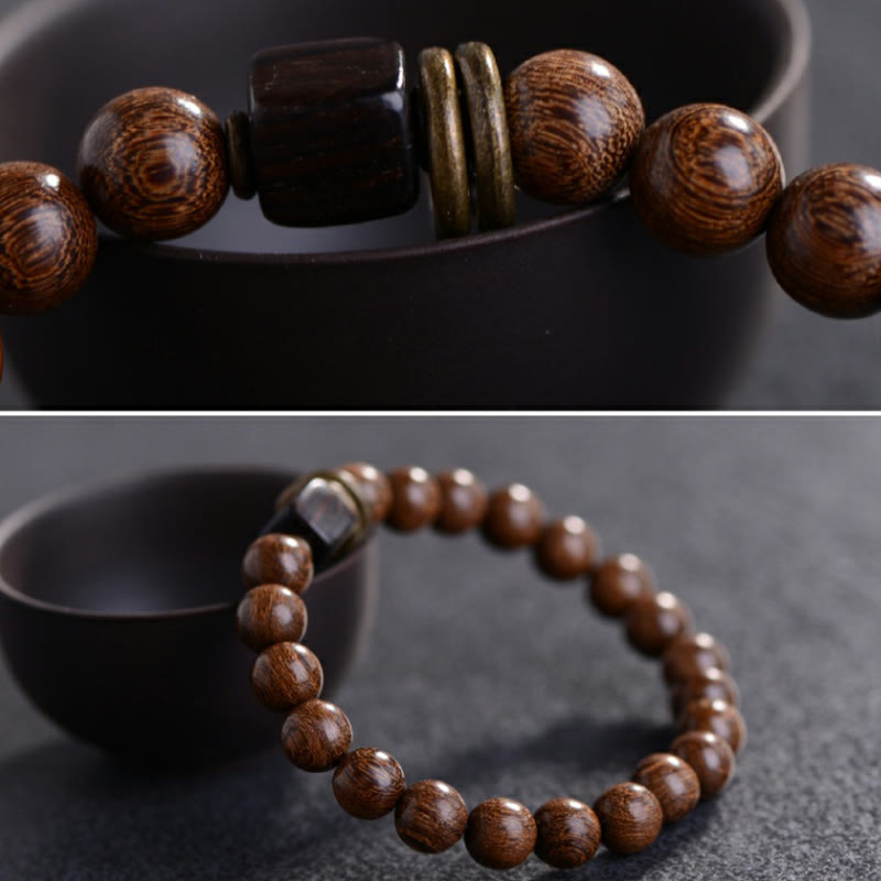 Fortune Jewel Phoebe Zhennan Wood Spirituality Bracelet