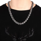 Fortune Jewel Dragon Pattern Titanium Steel Protection Necklace Pendant Bracelet Fortune Jewel