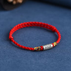 Fortune Jewel Handcrafted 925 Sterling Silver Everything Goes Well Design Protection Strength Bracelet Anklet