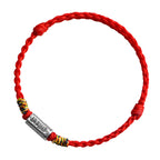 Fortune Jewel Handcrafted 925 Sterling Silver Everything Goes Well Design Protection Strength Bracelet Anklet