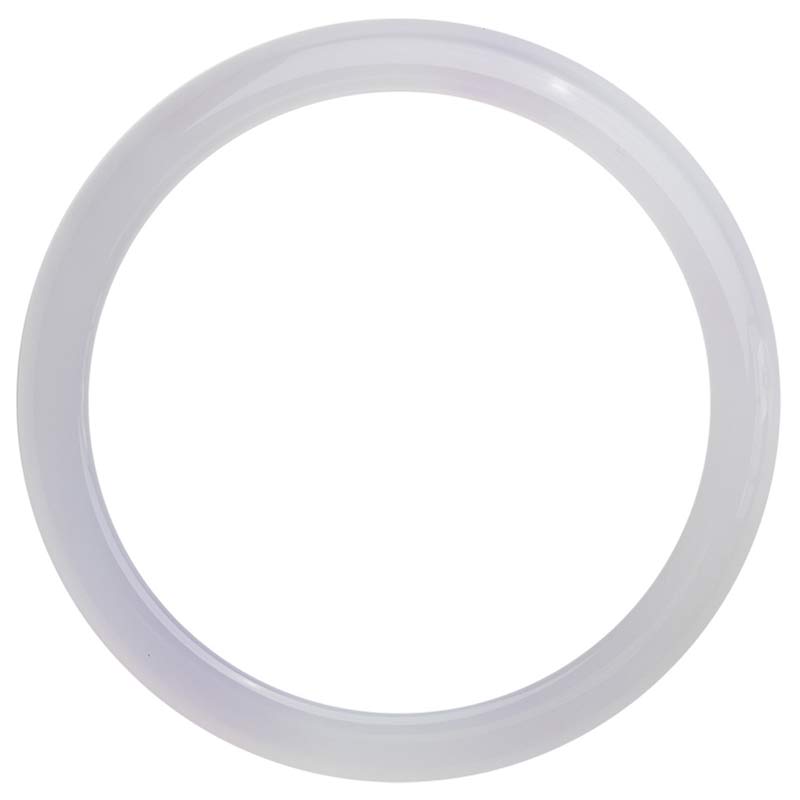 Fortune Jewel Natural Chalcedony Harmony Positive Bracelet Bangle