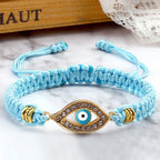 Fortune Jewel Evil Eye Keep Away Evil Spirits String Bracelet