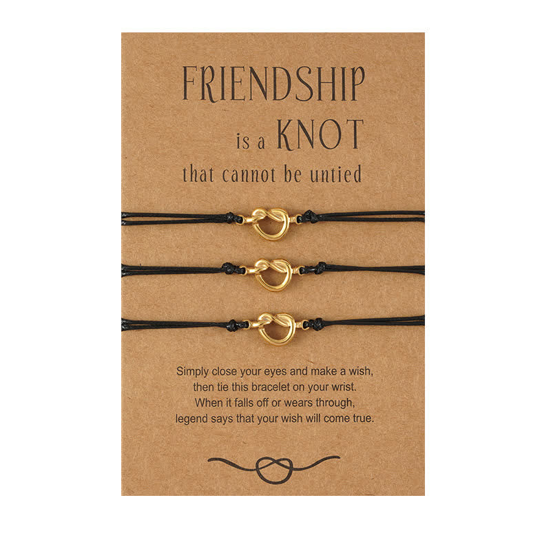 Fortune Jewel Friendship Best Friend Gift String Bracelet