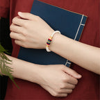 Fortune Jewel Tibetan Handmade Colorful King Kong Knot Five Elements Luck Braid String Bracelet