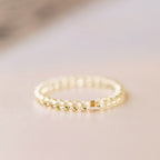 Fortune Jewel Natural Citrine Happiness Prosperity Ring